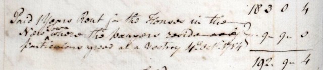 Overseers, Pauper House, 146, 1786-03